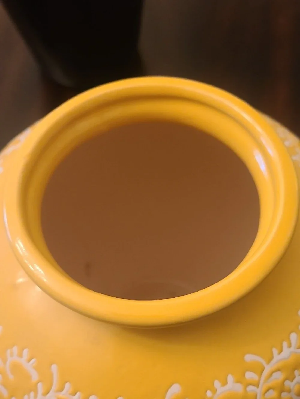 Yellow and Brown‎ Ceramic Vase 3-Piece Set - Home Accents